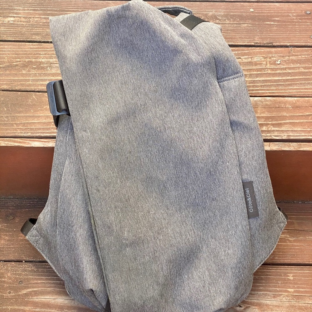 Cote & Ciel Isar Backpack in EcoYarn Grey